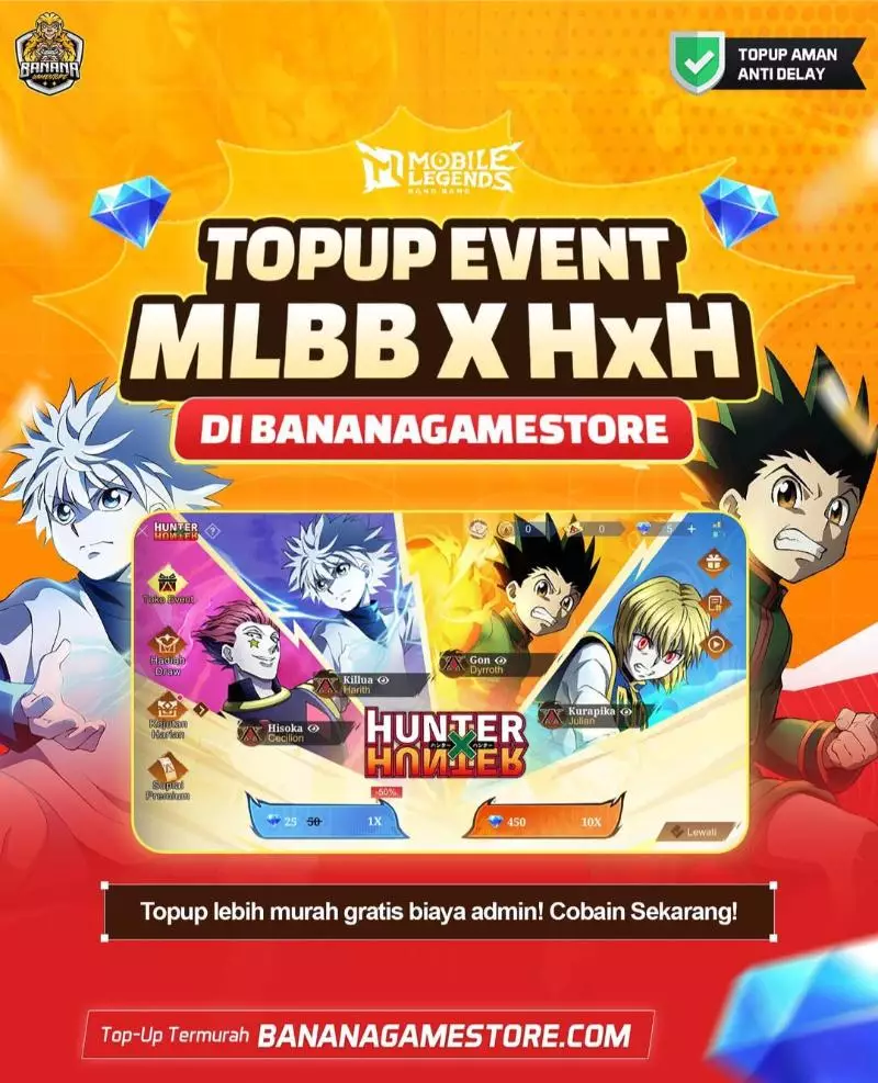 Cara Top Up ML Lengkap dengan Beragam Metode Pembayaran di BananaGameStore